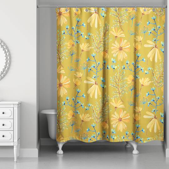 Spring Florals Shower Curtain